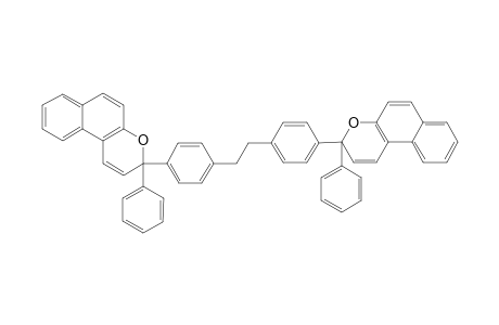 4',4"-Bis[3-phenyl-3H-naphtho[2,1-b]pyran-3-yl]-1,2-diphenylethane