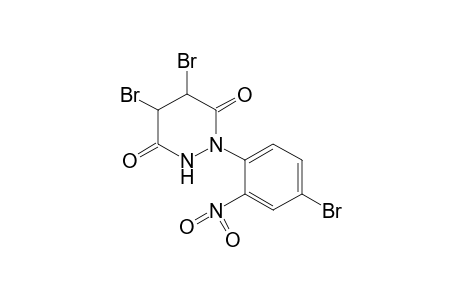 2-(4-bromo-2-nitrophenyl)-4,5-dibromo-3,6-piperidezinedione