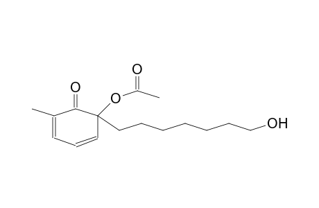 2,4-CYCLOHEXADIEN-1-ONE, 6-(ACETYLOXY)-6-(7-HYDROXYHEPTYL)-2-METHYL-