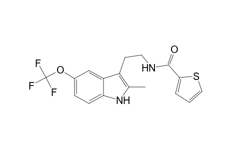 2-thiophenecarboxamide, N-[2-[2-methyl-5-(trifluoromethoxy)-1H-indol-3-yl]ethyl]-