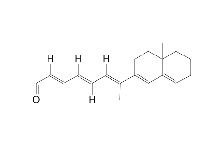 (ALL-E)-5-DEMETHYL-8,16-METHANORETINAL