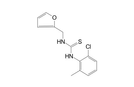 1-(6-chloro-o-tolyl)-3-furfuryl-2-thiourea