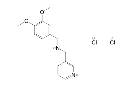 3-[(veratrylamino)methyl]pyridine, dihydrochloride