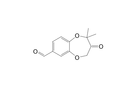 2,2-Dimethyl-3-oxo-3,4-dihydro-2H-benzo[b][1,4]dioxepin-7-carbaldehyde