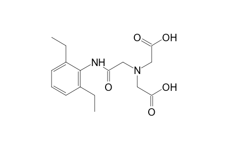 {{[(2,6-diethylphenyl)carbamoyl]methyl]imino}diacetic acid