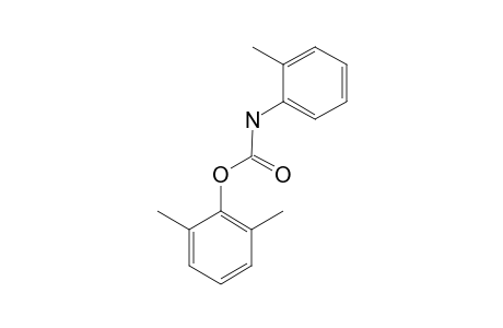 o-methylcarbanilic acid, 2,6-xylyl ester