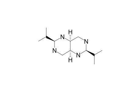 rel-(2R,4aS,6R,8aS)-2,6-diisopropyl-1,3,5,7-tetraazadecalin