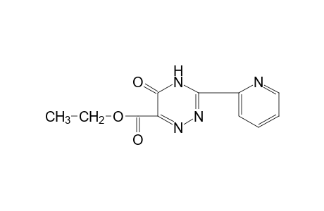 4,5-dihydro-5-oxo-3-(2-pyridyl)-as-triazine-6-carboxylic acid, ethyl ester