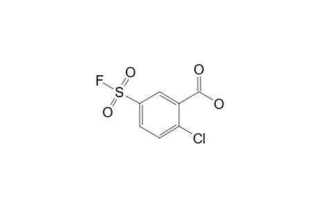 2-Chloro-5-(fluorosulfonyl)-benzoic acid