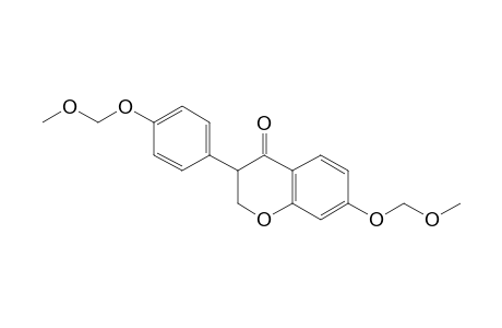 (+/-)-2,3-DIHYDRO-7-(METHOXYMETHOXY)-3-[4-(METHOXYMETHOXY)-PHENYL]-4H-1-BENZOPYRAN-4-ONE