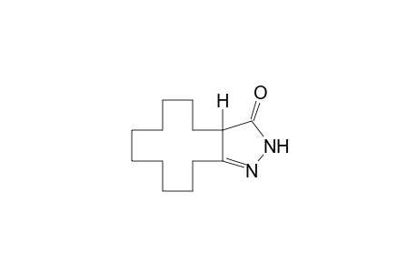 3,3a,4,5,6,7,8,9,10,11,12,13-dodecahydro-2H-cyclododecapyrazol-3-one