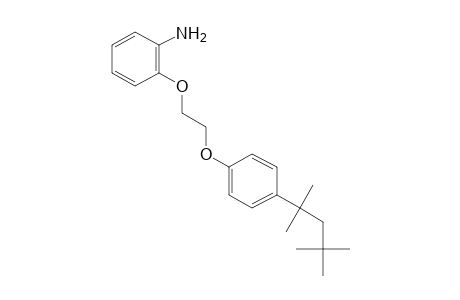 o-{2-[p-(1,1,3,3-tetramethylbutyl)phenoxy]ethoxy}aniline