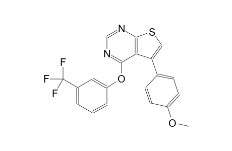 thieno[2,3-d]pyrimidine, 5-(4-methoxyphenyl)-4-[3-(trifluoromethyl)phenoxy]-