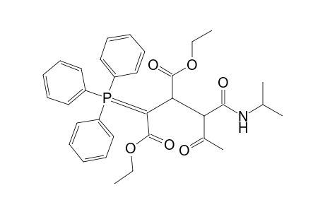 Diethyl 2-{1-[(Isopropylamino)carbonyl]-2-oxopropyl}-3-(1,1,1-triphenyl-.lambda.5-phosphanylidene)succinate