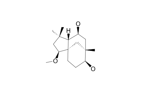 6-BETA,9-BETA-DIHYDROXY-2-BETA-METHOXYClOVANE