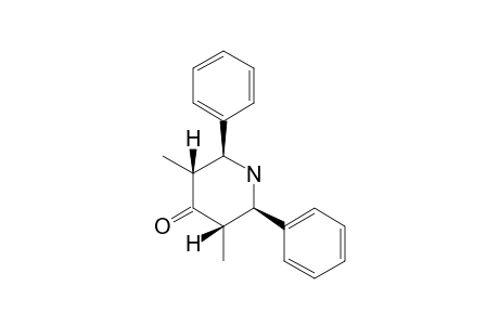 CIS-2,6-DIPHENYL-3,5-DIMETHYL-4-PIPERIDONE