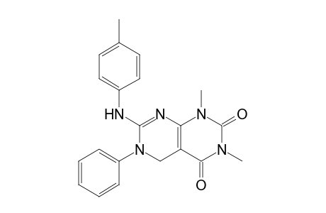 Pyrimido[4,5-d]pyrimidine-2,4(1H,3H)-dione, 5,6-dihydro-1,3-dimethyl-7-[(4-methylphenyl)amino]-6-phenyl-