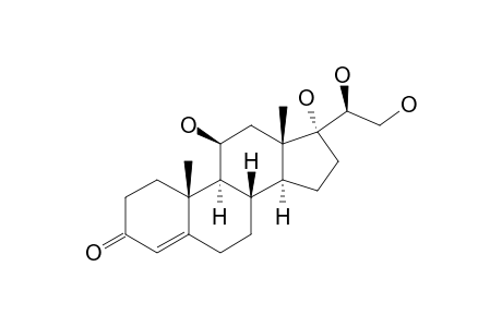 4-Pregnen-11β,17,20α,21-tetrol-3-one