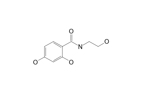 2,4-Dihydroxy-N-(2-hydroxyethyl)benzamide