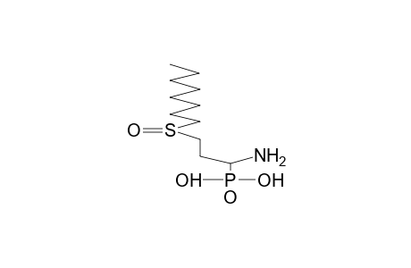 3-OCTYLSULPHINYL-1-AMINOPROPYLPHOSPHONIC ACID