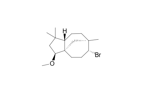 9.alpha.-Bromo-2.beta.-methoxyclovane