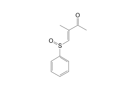 (E)-3-METHYL-4-PHENYLSULFINYL-BUT-3-EN-2-ONE