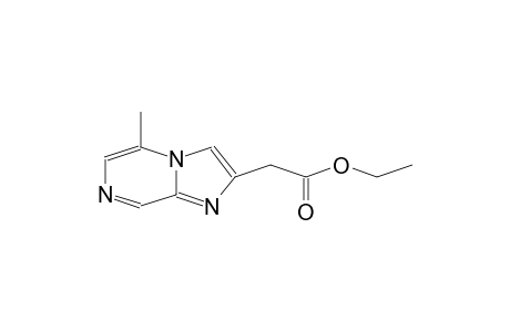 2-(ETHOXYCARBONYLMETHYL)-5-METHYL-IMIDAZO-[1,2-A]-PYRAZINE