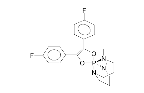 [1,2-BIS(4-FLUOROPHENYL)ETHYNEDIOXY](N'-METHYL-N,N'-TRIMETHYLENEDIAMINO)(N-METHYL-N,N-TRIMETHYLENEDIAMINO)PHOSPHORANE