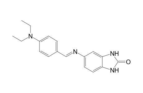 5-[4-(Diethylamino)benzylideneamino]benzimidazol-2(3H)-one