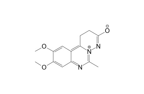 9,10-Dimethoxy-6-methyl-1,2-dihydropyridazino[1,6-c]quinazolin-5-ium - 3-olate