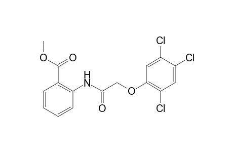 N-[(2,4,5-trichlorophenoxy)acetyl]anthranilic acid, methyl ester