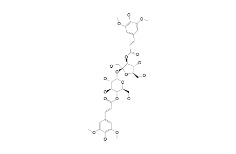 SIBIRICOSE-A4;3',4'-O-DISINAPOYL-SUCROSE