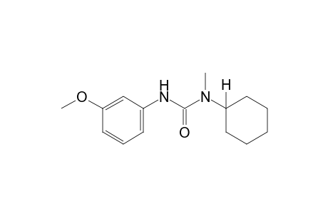 1-cyclohexyl-3-(m-methoxyphenyl)-1-methylurea