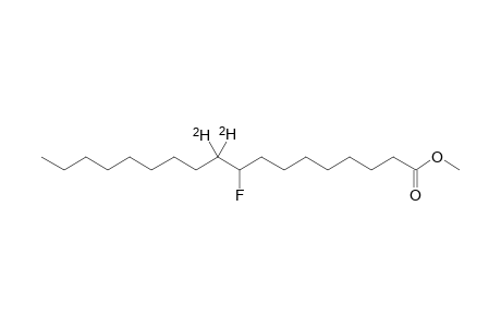 METHYL-[10,10-(2)H(2)]-(R,S)-9-FLUOROSTEARATE