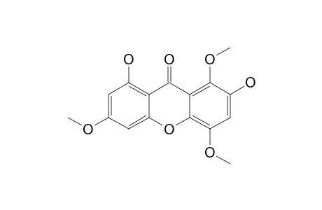 1,7-DIHYDROXY-3,5,8-TRIMETHOXYXANTHONE