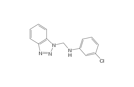 1-[(m-CHLOROANILINO)METHYL]-1H-BENZOTRIAZOLE