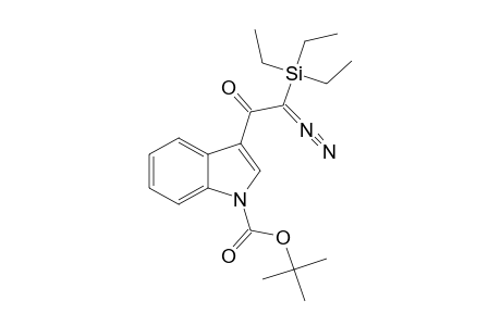 1-[3-(1-TERT.-BUTOXYCARBONYL)-INDOLYL]-2-DIAZO-2-TRIETHYLSILYLETHAN-1-ONE