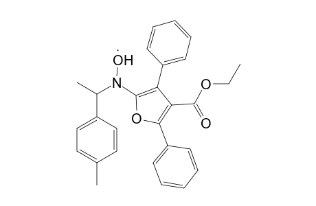 Ethyl 3,5-Diphenyl-N-[1-(p-methylphenyl)ethyl]-2-aminofuran-4-carboxylate N-oxide radical