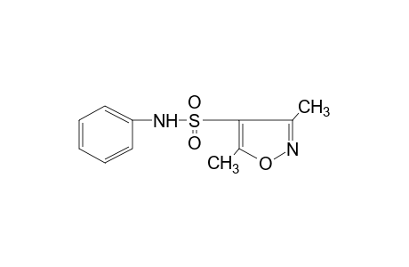 3,5-dimethyl-4-isoxazolesulfonanilide