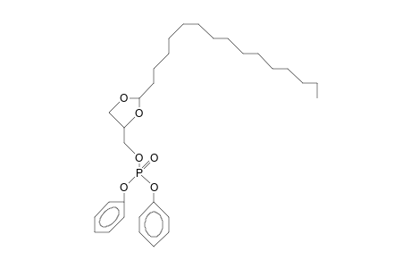 cis-2-Pentadecyl-4-((diphenylphospho)-methyl)-1,3-dioxolane