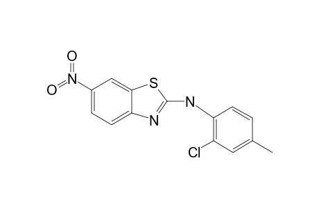 2-N-(2-CHLORO-4-METHYLPHENYL)-6-NITRO-BENZOTHIAZOLE