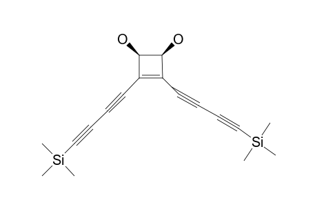 CIS-3,4-BIS-[4-(TRIMETHYLSILYL)-1,3-BUTADIYNYL]-3-CYCLOBUTENE-1,2-DIOL