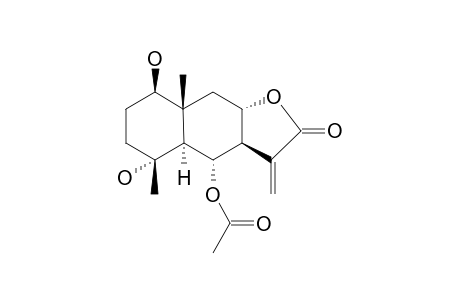 5-A-H-EUDESM-11(13)-EN-12,8-A-OLIDE,6-A-ACETOXY-1-B,4-A-DIHYDROXY