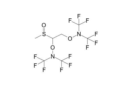 1,2-DI[BIS(TRIFLUOROMETHYL)AMINOOXY]ETHYL METHYL SULPHOXIDE