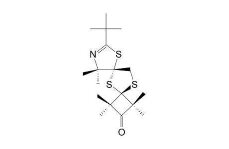 8-(TERT.-BUTYL)-1,1,3,3,10,10-HEXAMETHYL-5,7,12-TRITHIA-9-AZADISPIRO-[3.1.4.2]-DODEC-8-EN-2-ONE