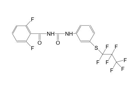 N-(2,6-difluorobenzoyl)-N'-{3-[(1,1,2,2,3,3,3-heptafluoropropyl)sulfanyl]phenyl}urea