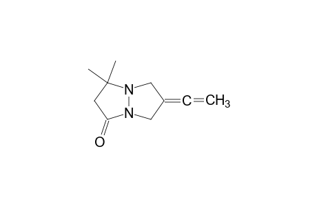 TETRAHYDRO-3,3-DIMETHYL-6-VINYLIDENE-1H,5H-PYRAZOLO-[1,2-A]-PYRAZOL-1-ONE