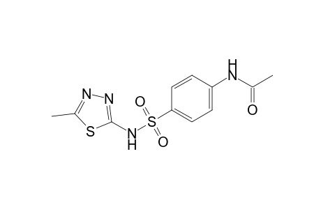 4'-[(5-methyl-1,3,4-thiadiazol-2-yl)sulfamoyl]acetanilide