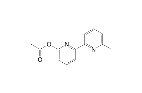 [2,2'-Bipyridin]-6-ol, 6'-methyl-, acetate (ester)