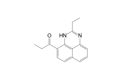 1-(2-Ethyl-1H-perimidin-4-yl)-1-propanone